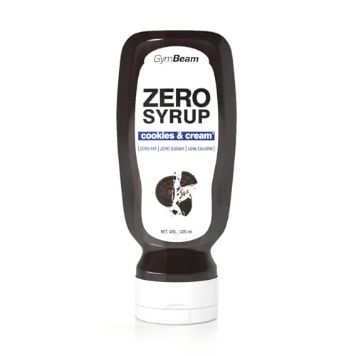 GymBeam Sciroppo Zero 320 ml Cookies Cream