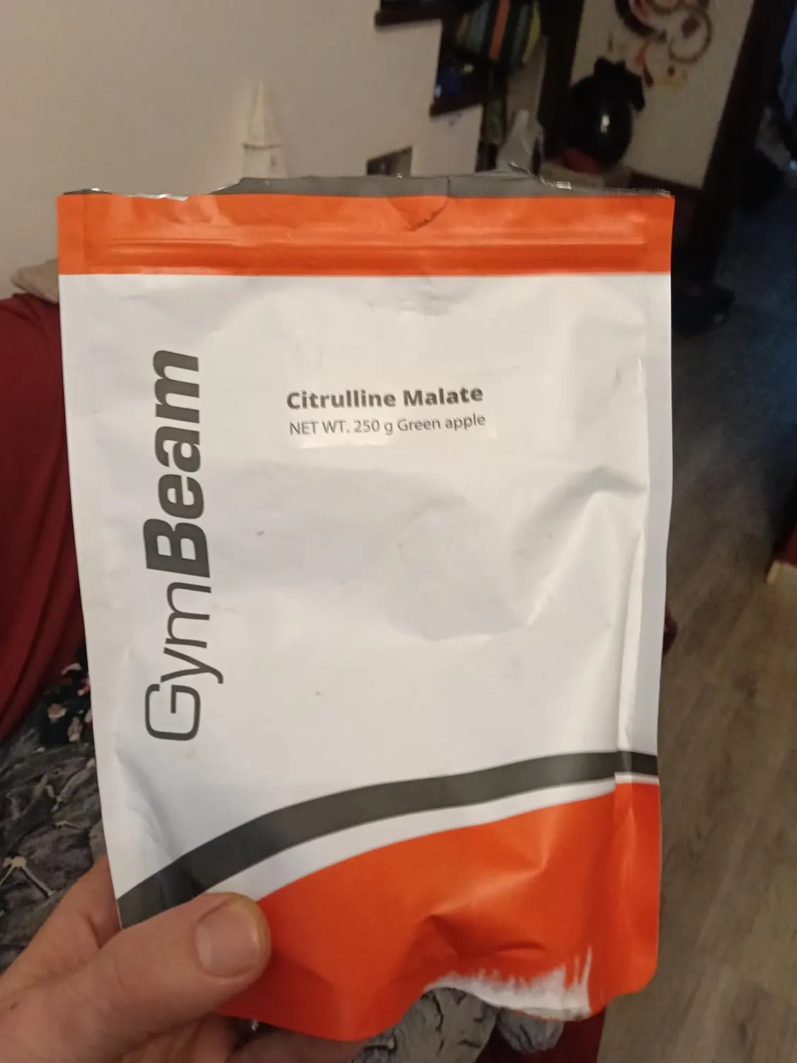 GymBeam Citrullina Malato polvere Mela Verde 250 g