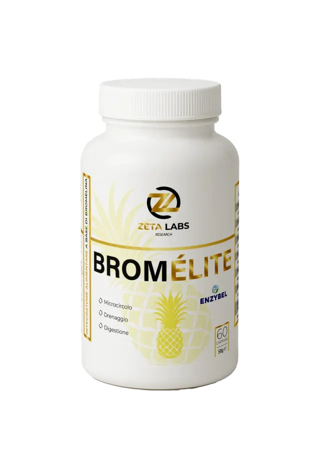 Zeta Labs Elite Bromelite Bromelina 60 Compresse