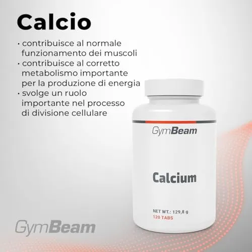GymBeam Calcio 400 mg capsule 60 cps ossa e muscoli