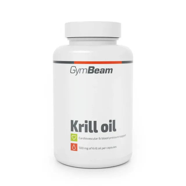 GymBeam Olio di Krill capsule 60 cps EPA DHA cuore