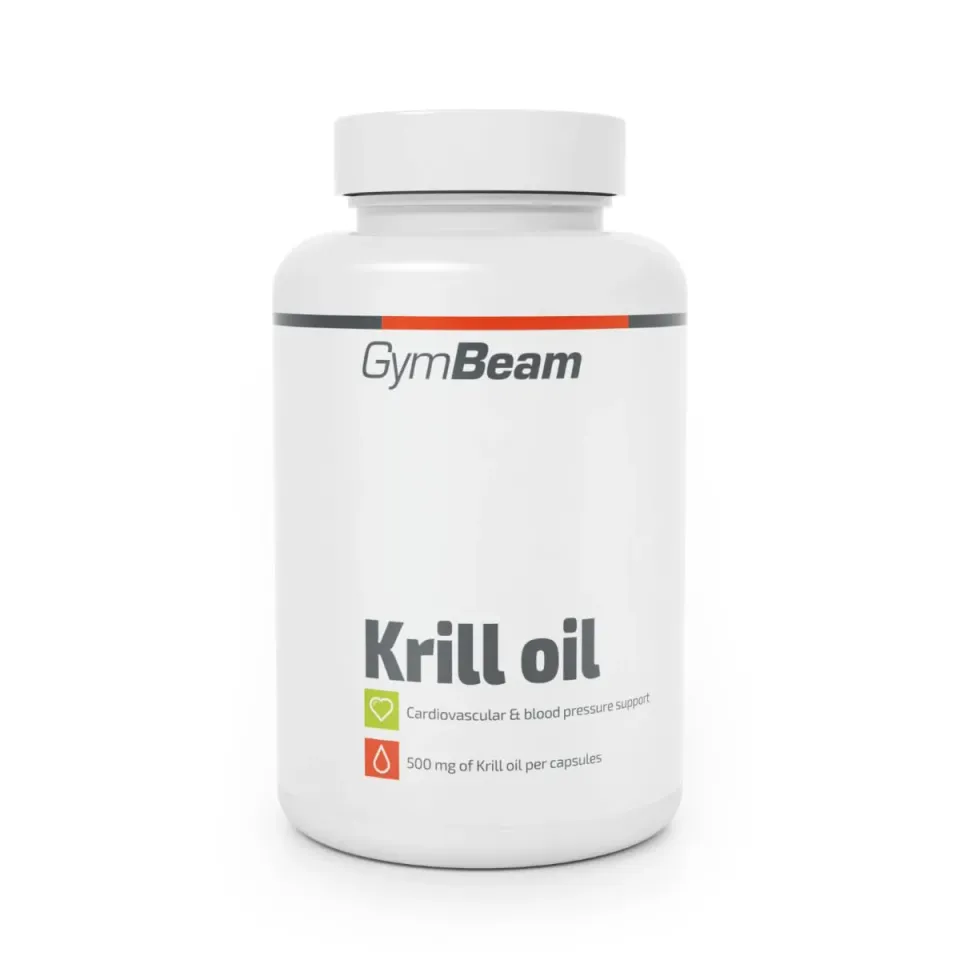 GymBeam Olio di Krill capsule 60 cps EPA DHA cuore
