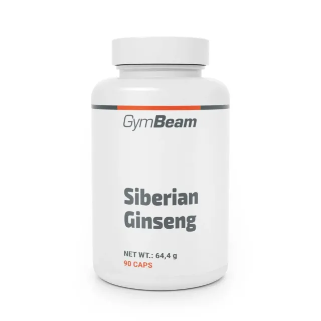 GymBeam Ginseng Siberiano capsule vegane adattogeno