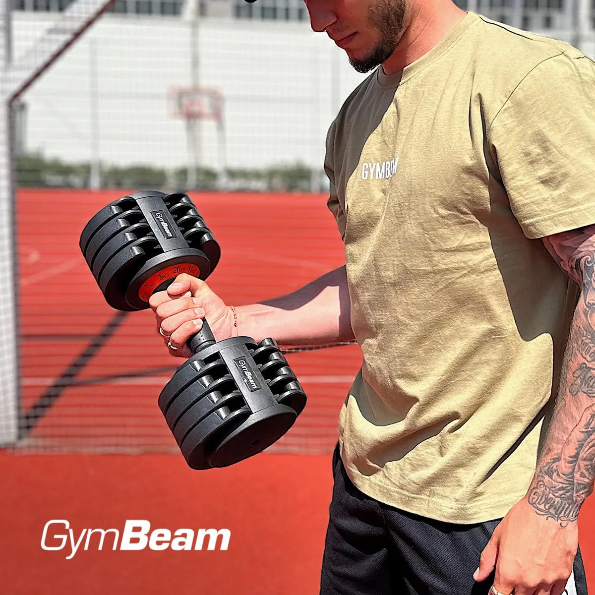 GymBeam Manubrio Regolabile 3-20 kg forza
