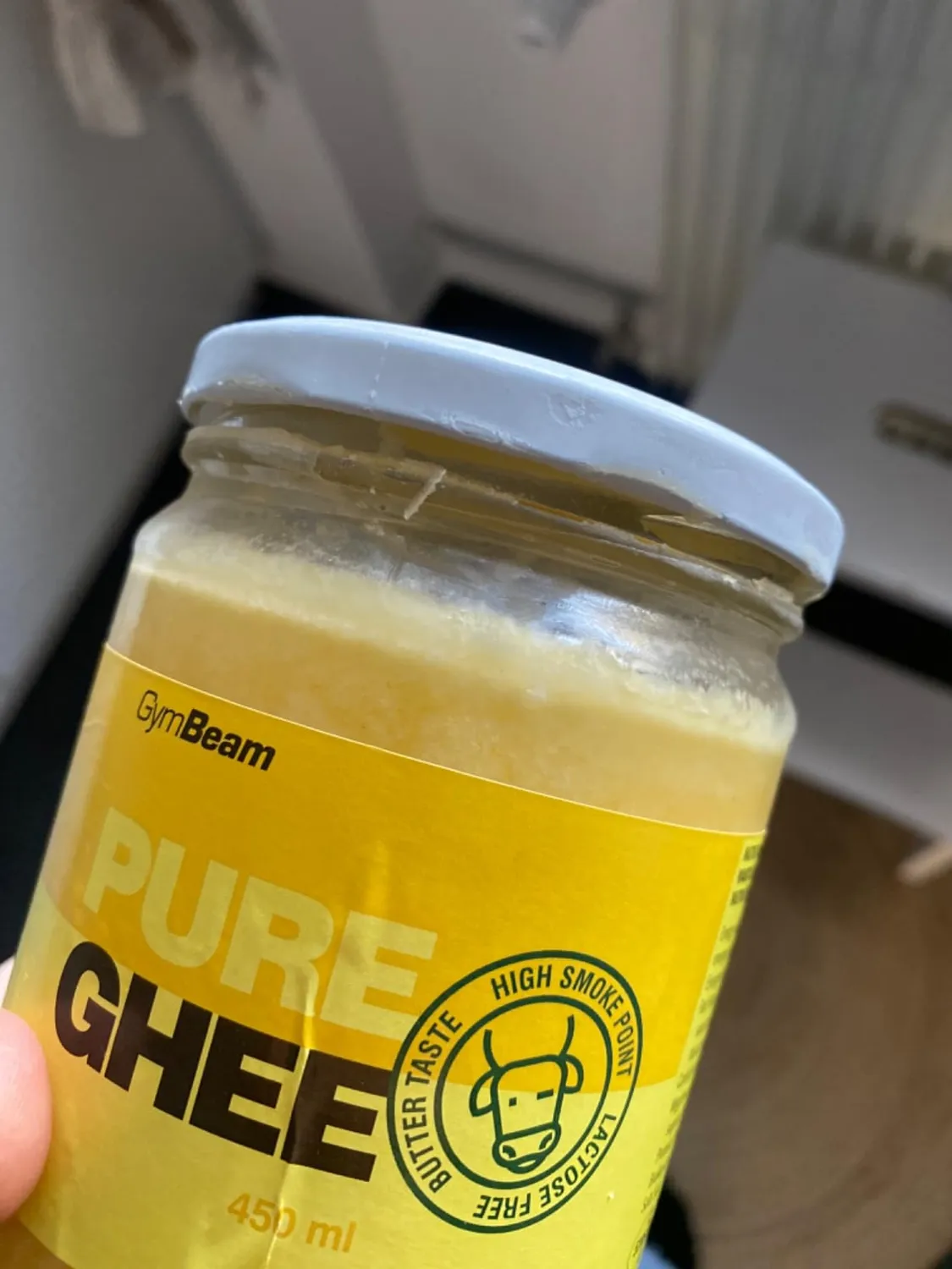 GymBeam Ghee Puro burro chiarificato 450 g