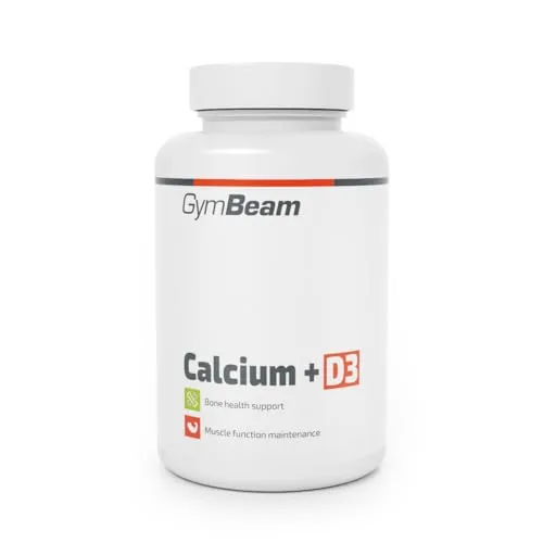 GymBeam Calcio + Vitamina D3 capsule 320 mg ossa