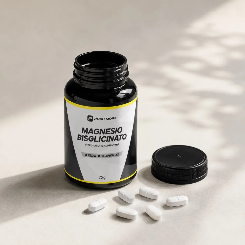 Push More magnesio bisglicinato 60 compresse 240 mg