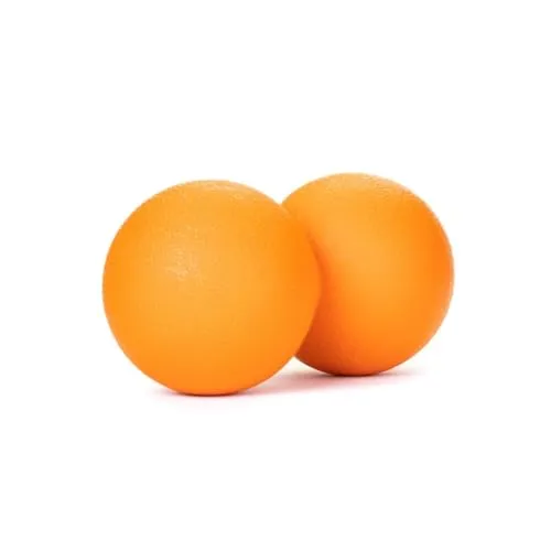 GymBeam DuoRoll palla massaggio doppia arancione rigida