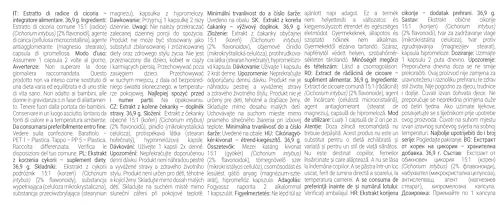 GymBeam Estratto Radice Cicoria capsule 90 cps digestione vegano
