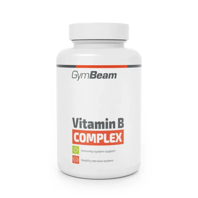 GymBeam Vitamina B Complex compresse 120 cpr energia