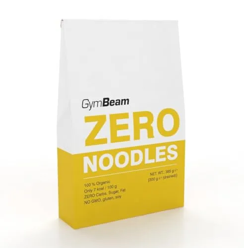 GymBeam Noodles Zero BIO pasta konjac 385 g ipocalorica