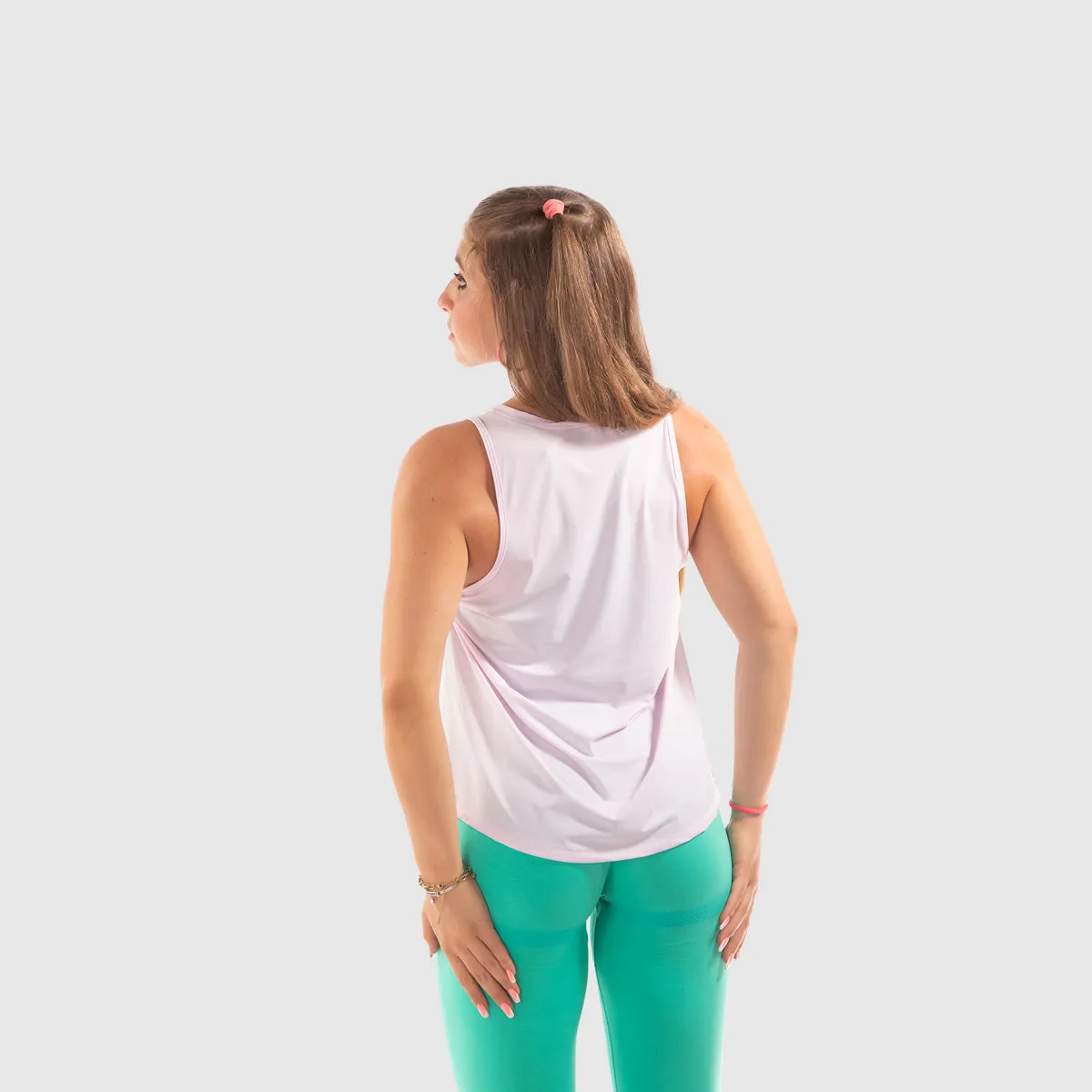 Push More Breeze Pink canotta sportiva donna rosa leggera