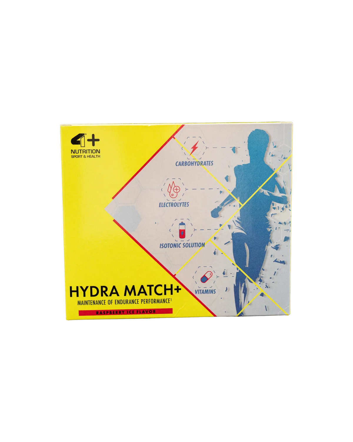 4 Plus Nutrition Hydra Match+ sali minerali 20 bustine energia