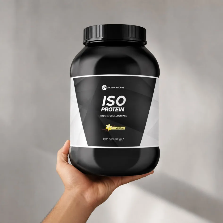 Push More Iso Protein isolate 900 g cioccolato massa