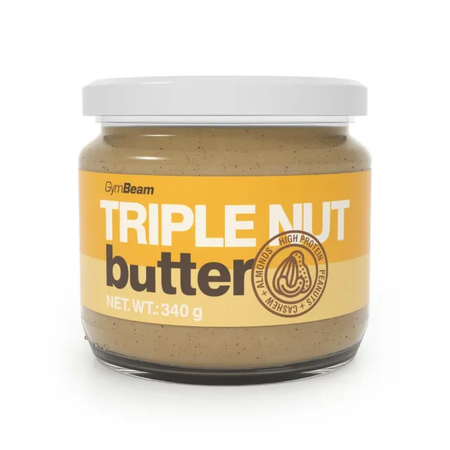 GymBeam Triple Nut crema spalmabile 400g proteica