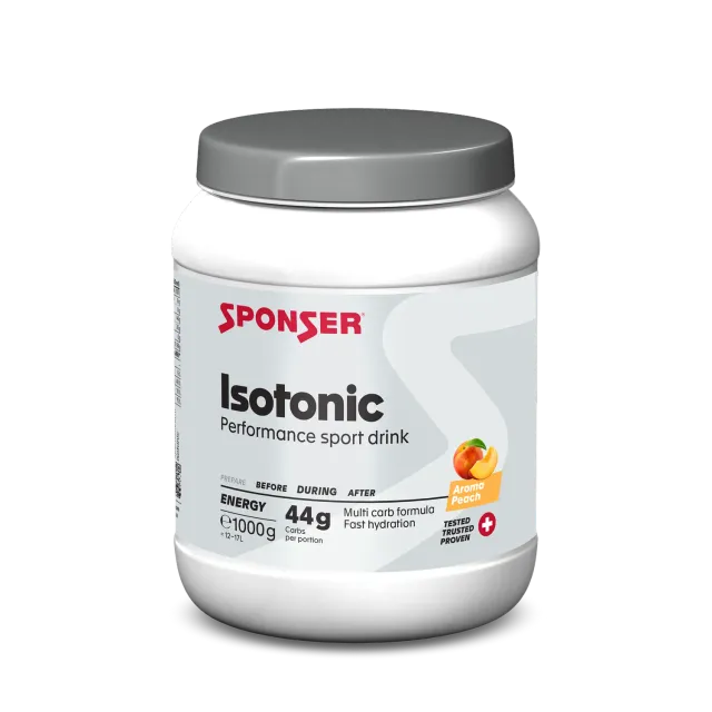 Sponser Isotonic pesca isotonico barattolo 1000 g elettroliti