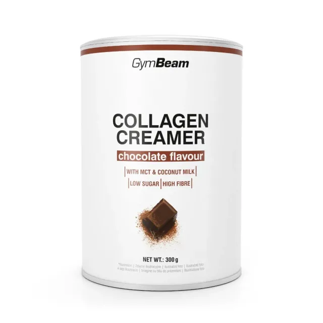 GymBeam Collagen Creamer Polvere 300 g Cioccolato