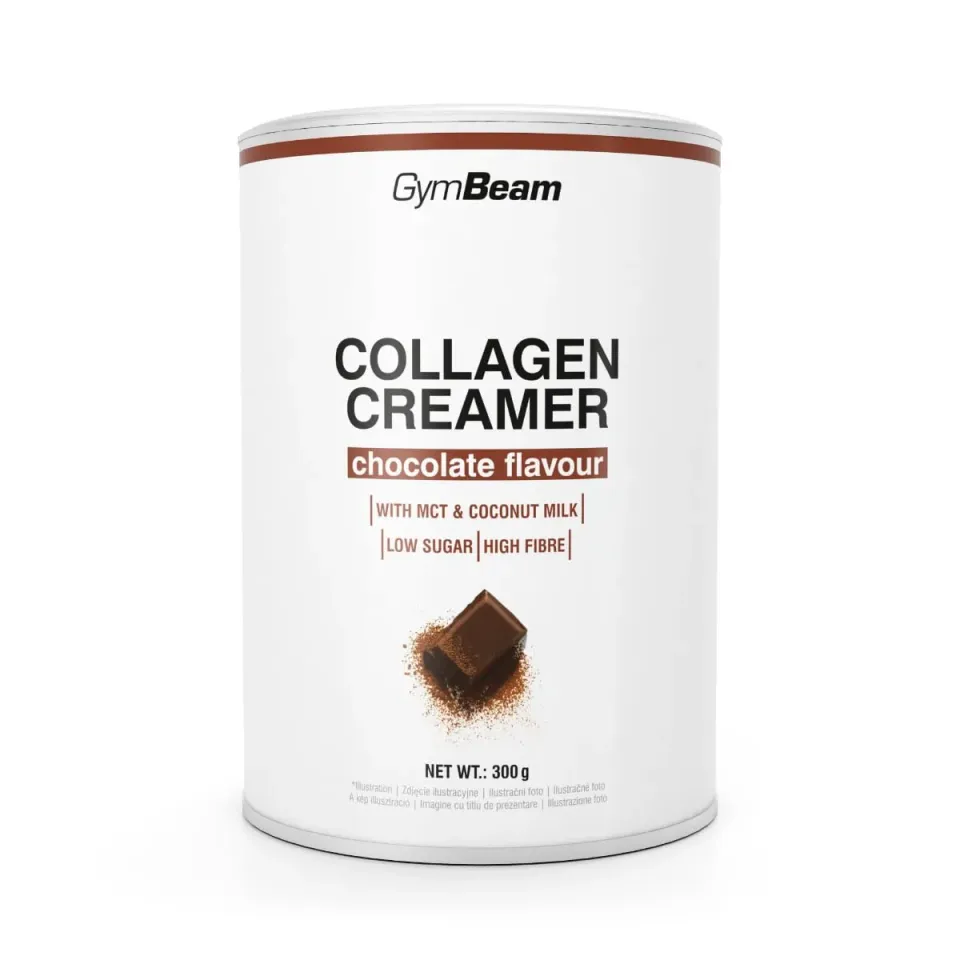 GymBeam Collagen Creamer Polvere 300 g Cioccolato