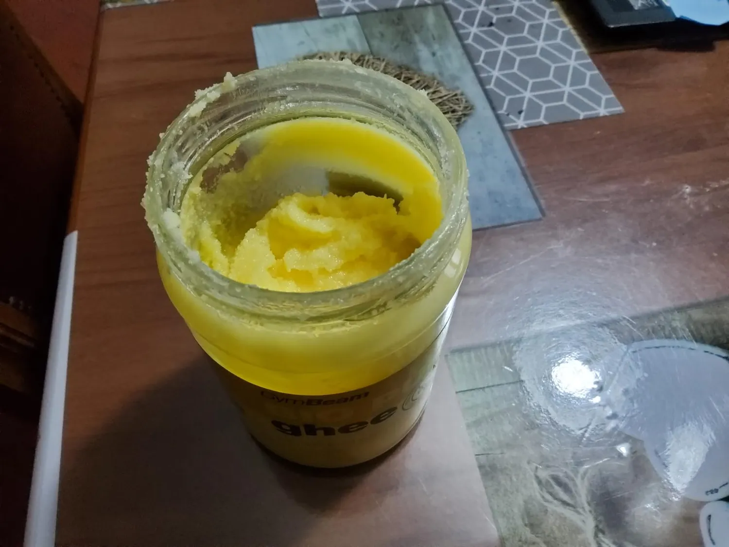 GymBeam Ghee Puro BIO burro chiarificato 500 g