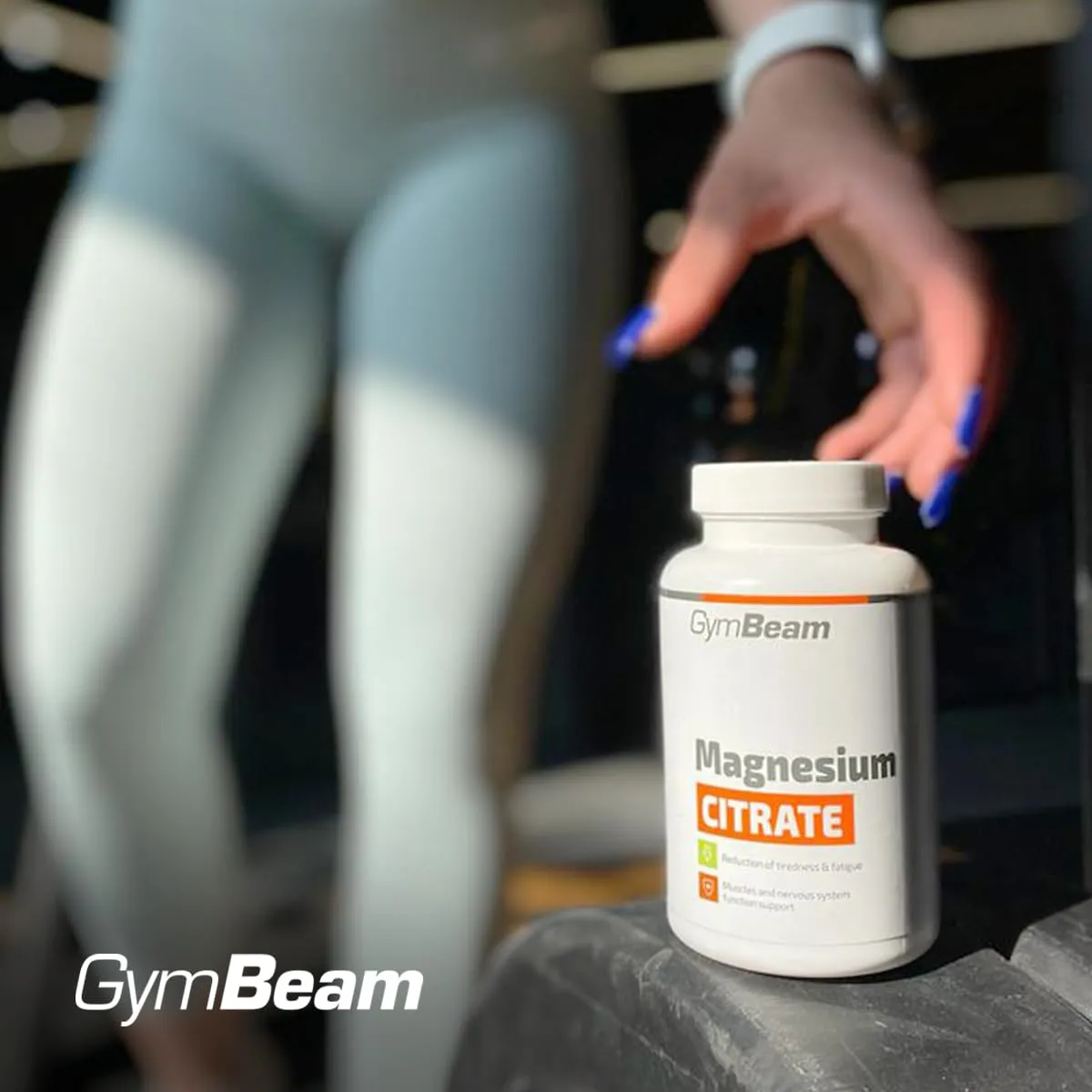 GymBeam Magnesio Citrato capsule forza recupero