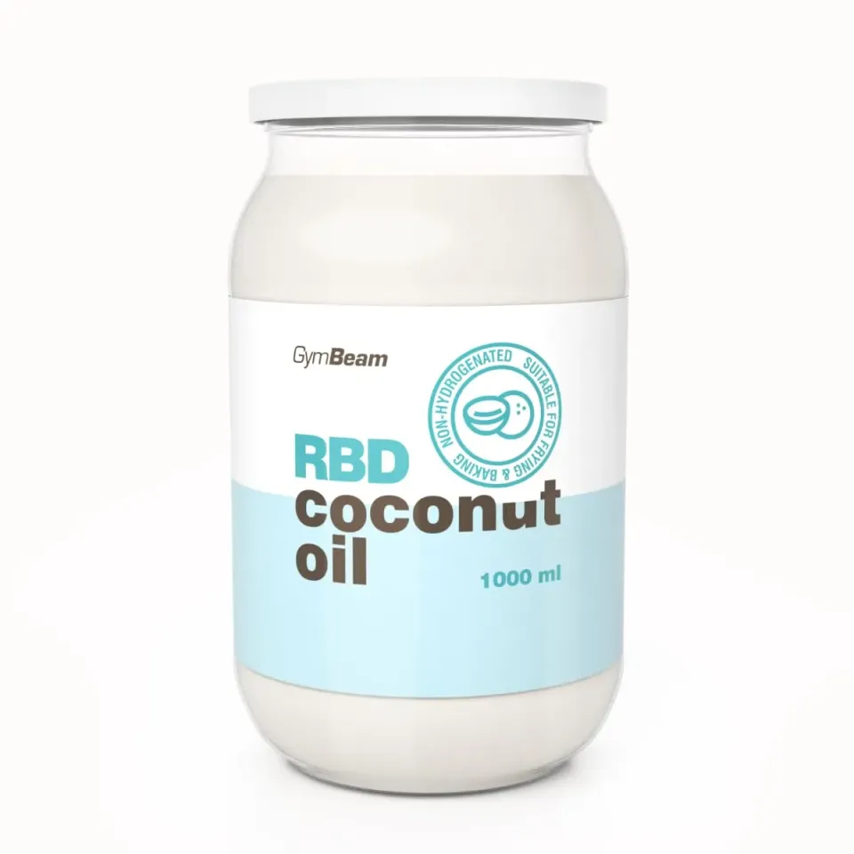 GymBeam Olio di Cocco RBD 1000 ml raffinato