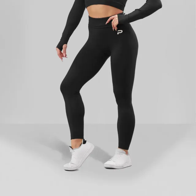 Push More Aurora Black leggings donna vita alta