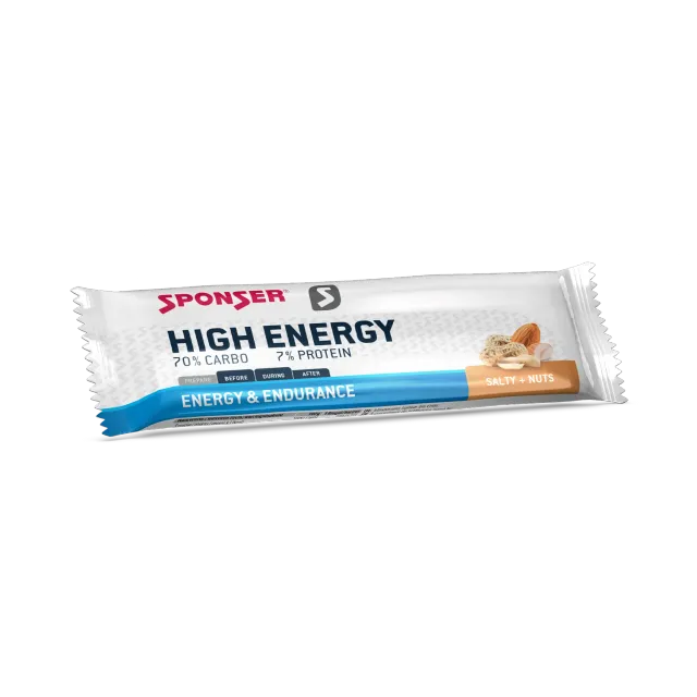 Sponser High Energy Bar Salty-Nuts barretta 45 g salata