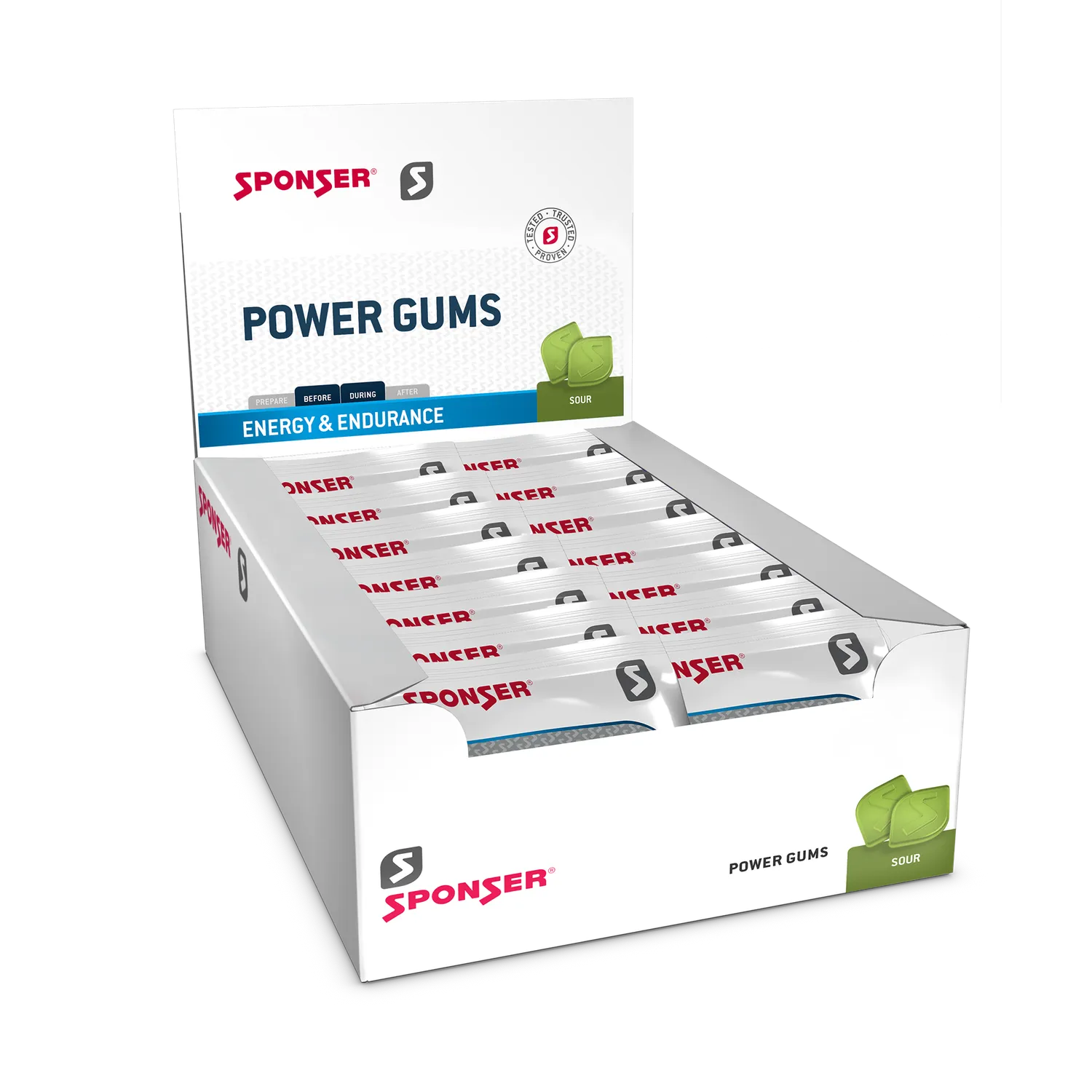 Sponser Power Gums caramelle energetiche 75g sour