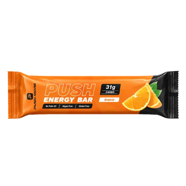 Push More Energy Carbo Bar barretta energetica 40g 31g carboidrati