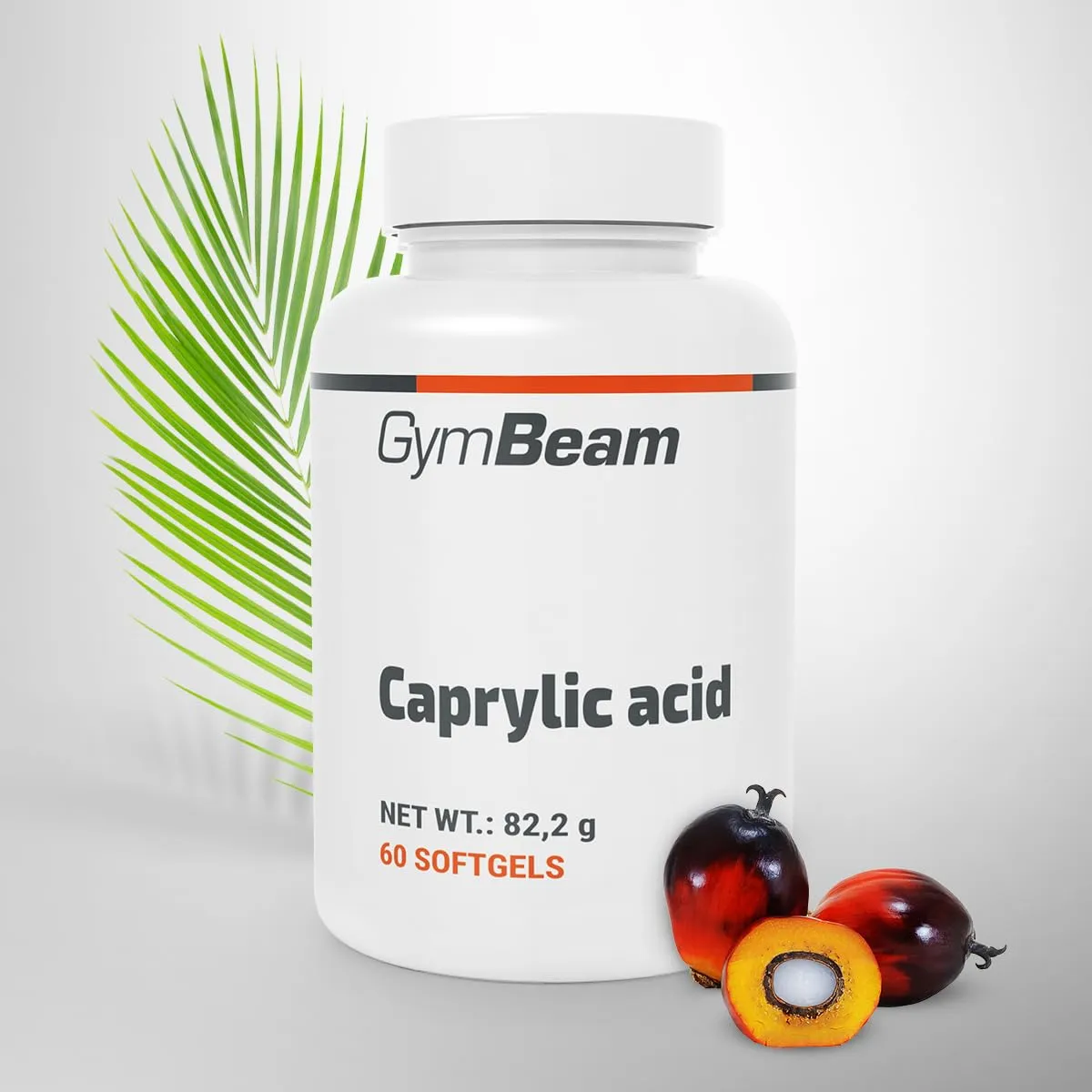 GymBeam Acido Caprilico softgel 60 cps 1200 mg MCT keto