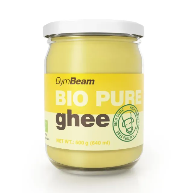 GymBeam Ghee Puro BIO burro chiarificato 500 g