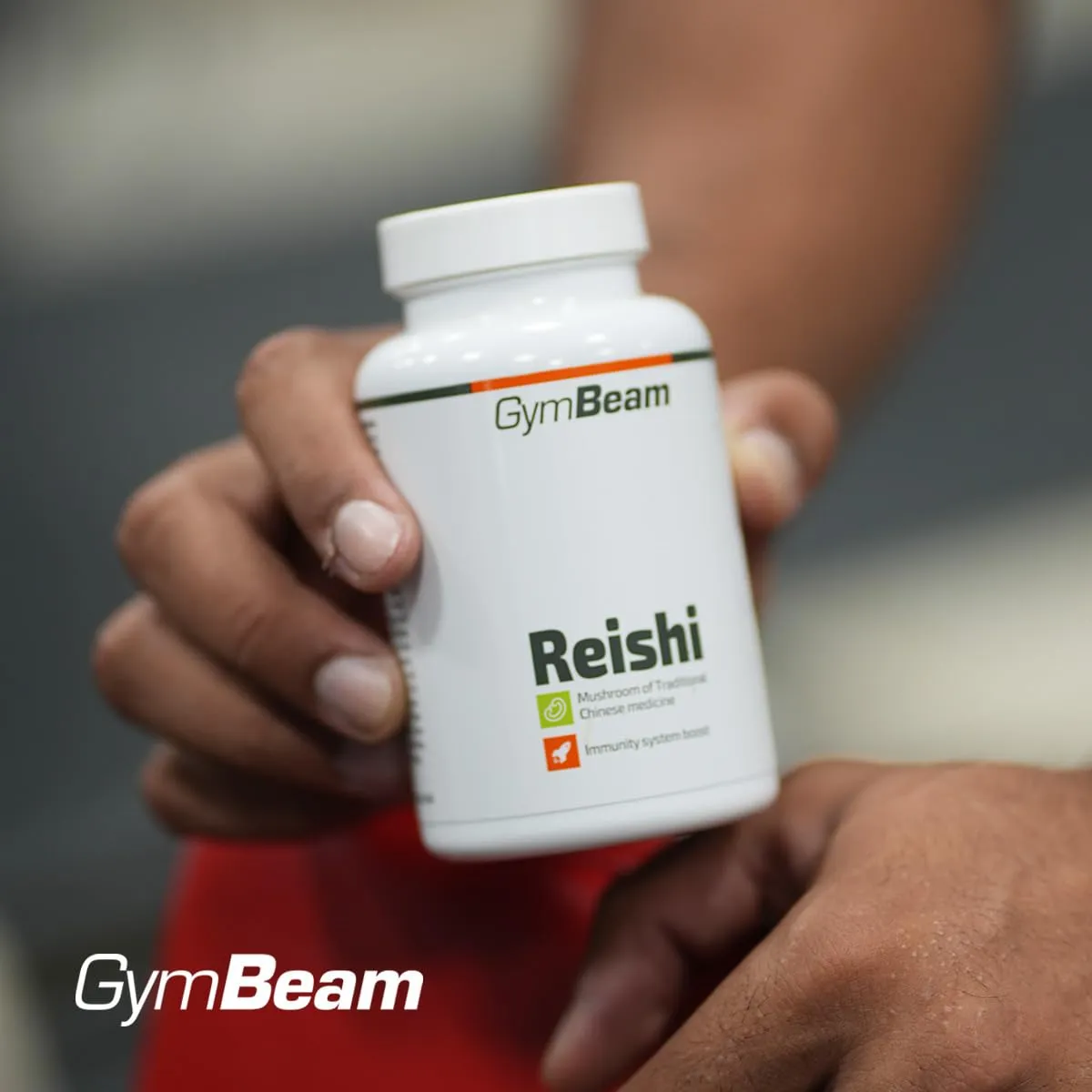 GymBeam Reishi capsule 90 cps 1000 mg fungo immunitario