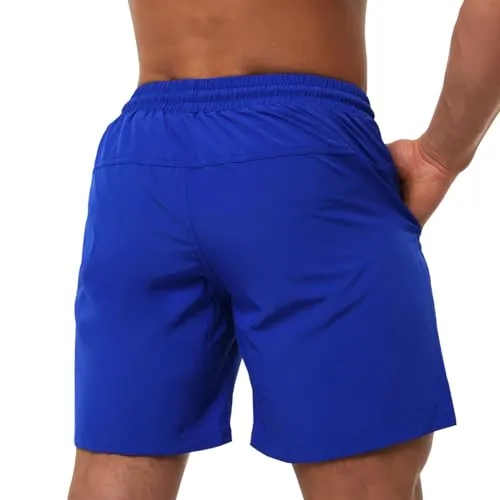GymBeam Black costume mare uomo rete interna