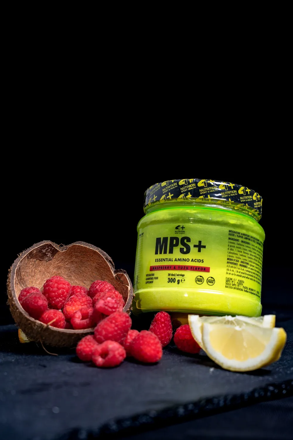 4 Plus Nutrition MPS+ aminoacidi essenziali 300 g recupero muscolare