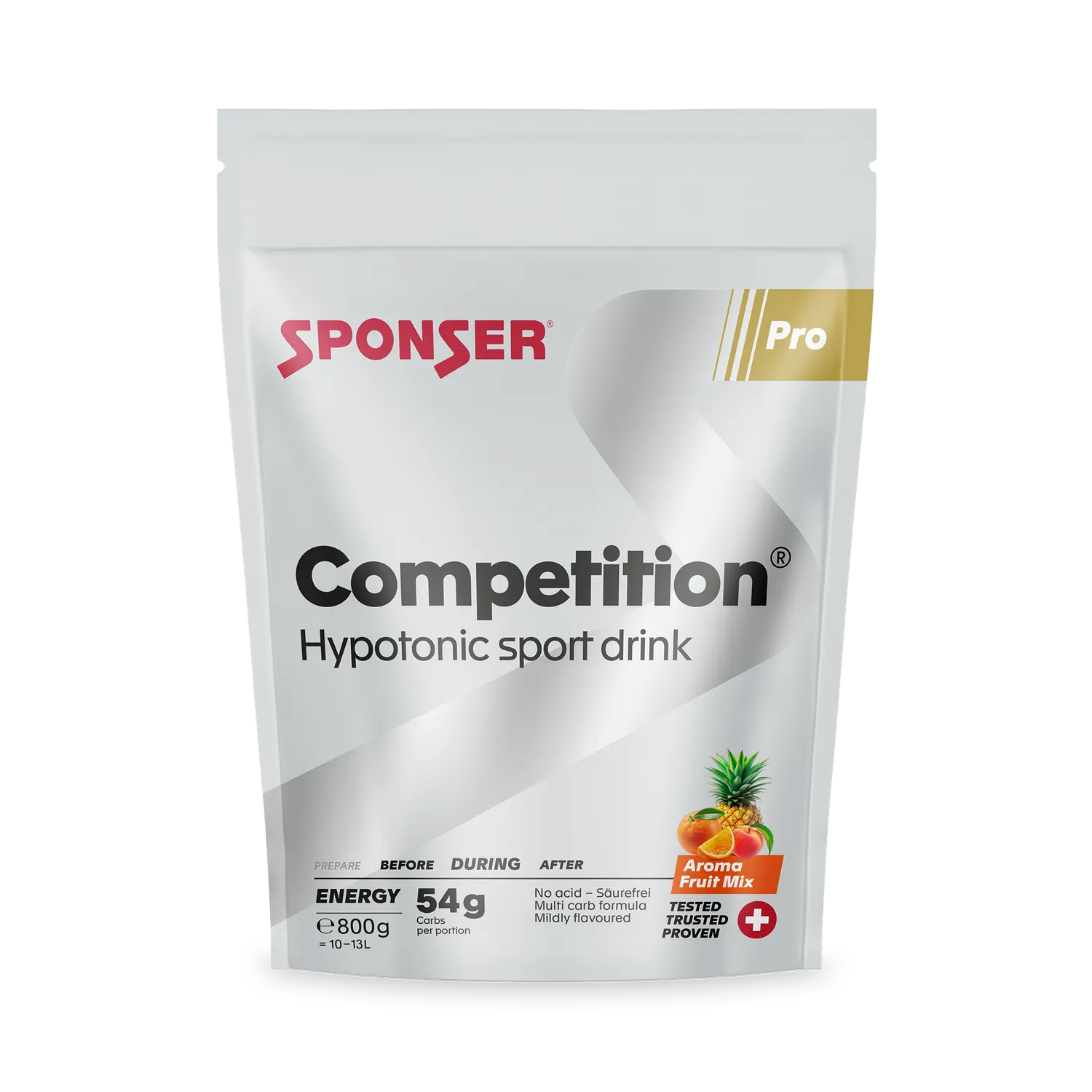 Sponser Competition bevanda Fruit Mix barattolo 1000 g idratazione