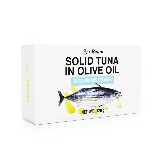 GymBeam Tonno Olio d'Oliva 25x120 g 28 g proteine