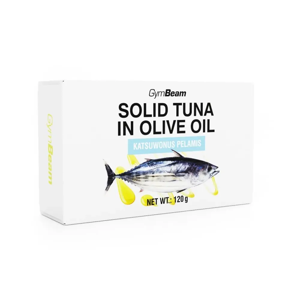GymBeam Tonno Olio d'Oliva 25x120 g 28 g proteine