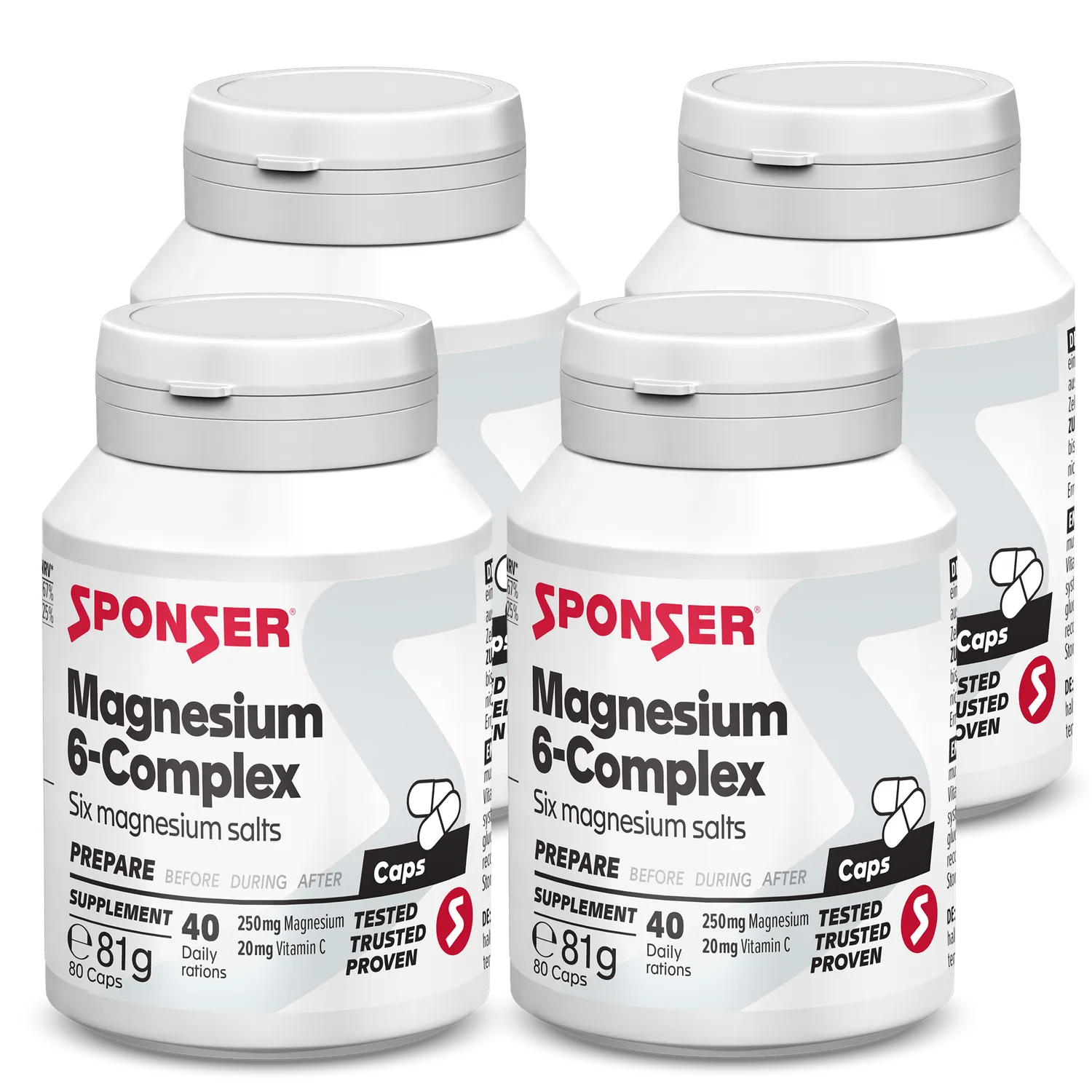 Sponser Magnesium 6-Complex magnesio 80 capsule