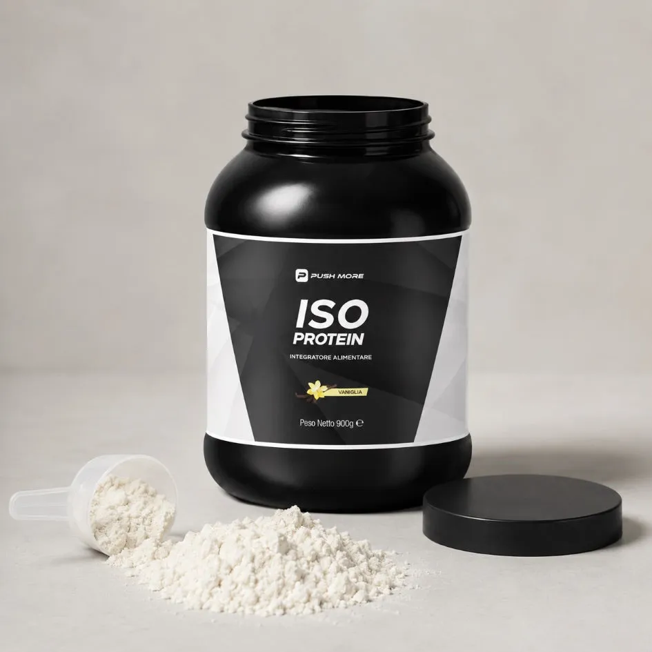 Push More Iso Protein isolate 900 g cioccolato massa