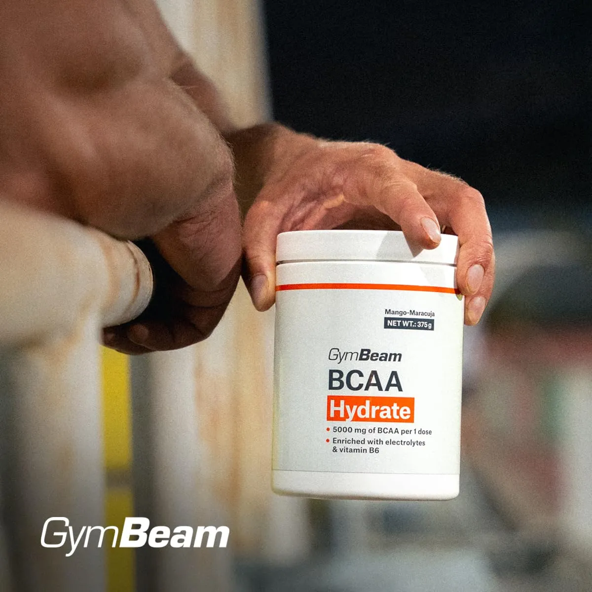 GymBeam BCAA Hydrate 4:1:1 Polvere Arancia con Elettroliti