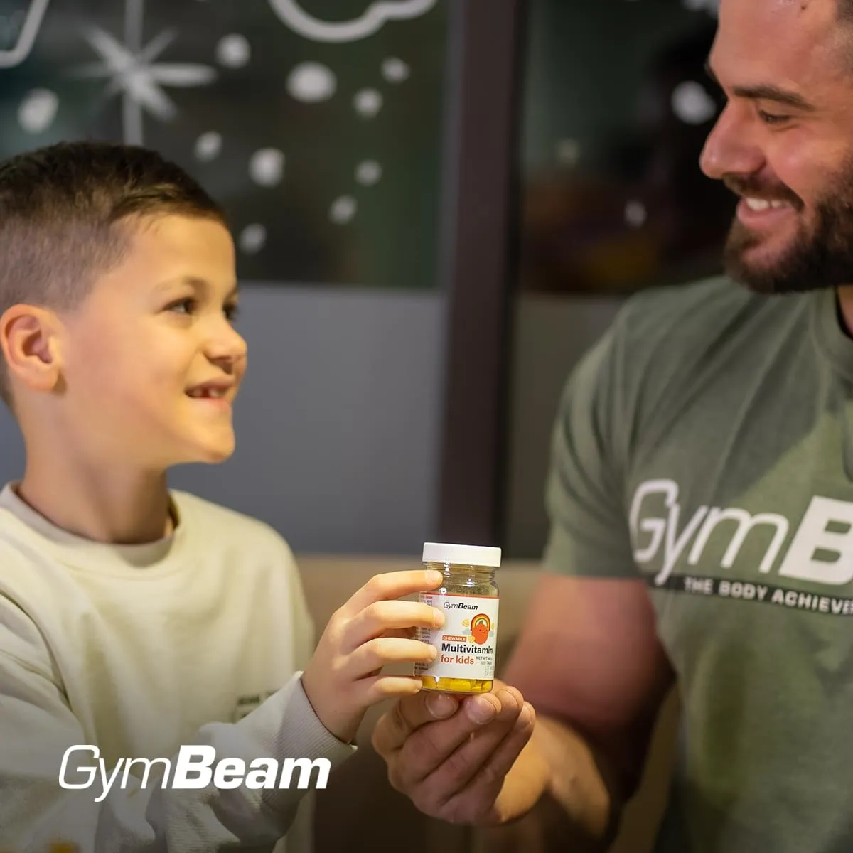 GymBeam Multivitaminico Bambini gommose 120 cps arancia