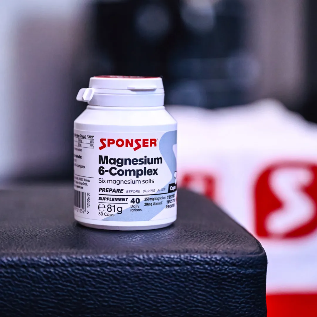 Sponser Magnesium 6-Complex magnesio 80 capsule