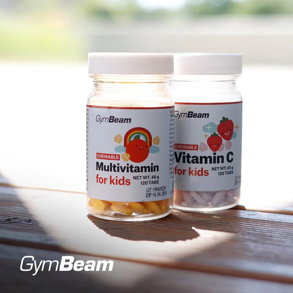 GymBeam Multivitaminico Bambini gommose 120 cps arancia