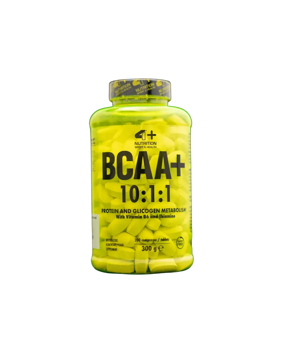 4 Plus Nutrition BCAA+ 10:1:1 compresse 200 cpr alta leucina