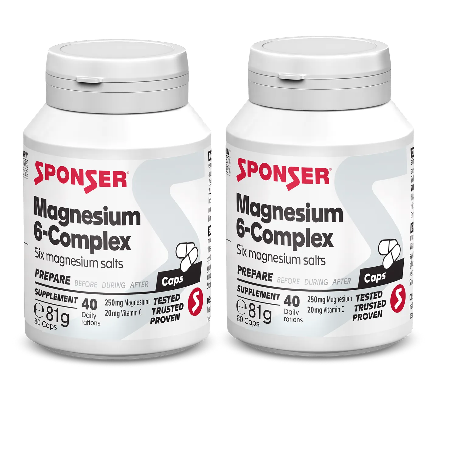 Sponser Magnesium 6-Complex magnesio 80 capsule