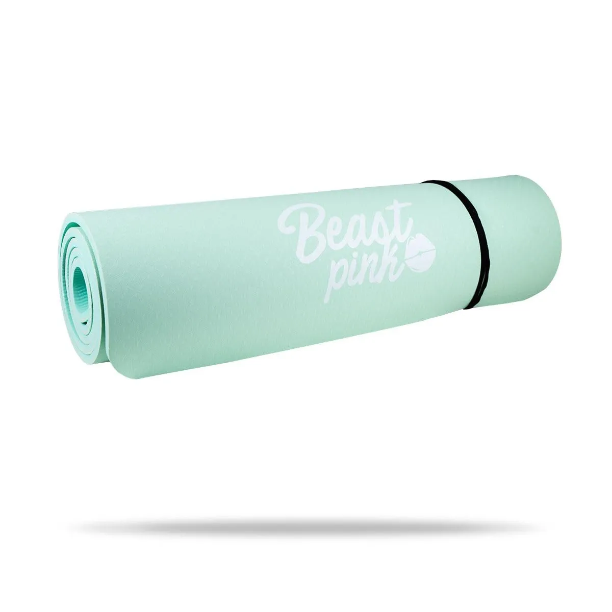 GymBeam Tappetino Yoga Mint 183x61x1 cm antiscivolo