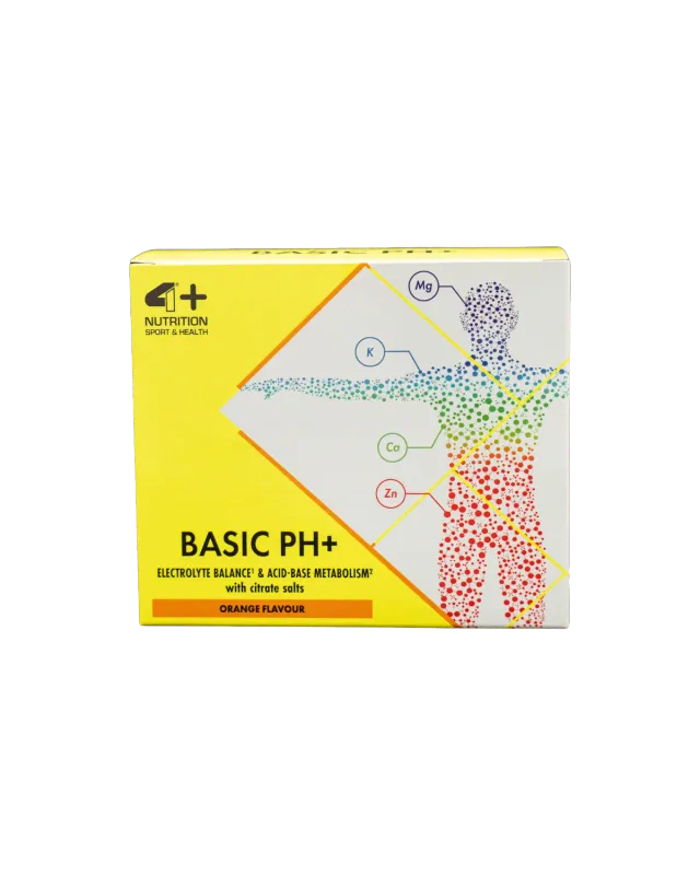 4 Plus Nutrition Basic PH+ Sali 30 Bustine Orange