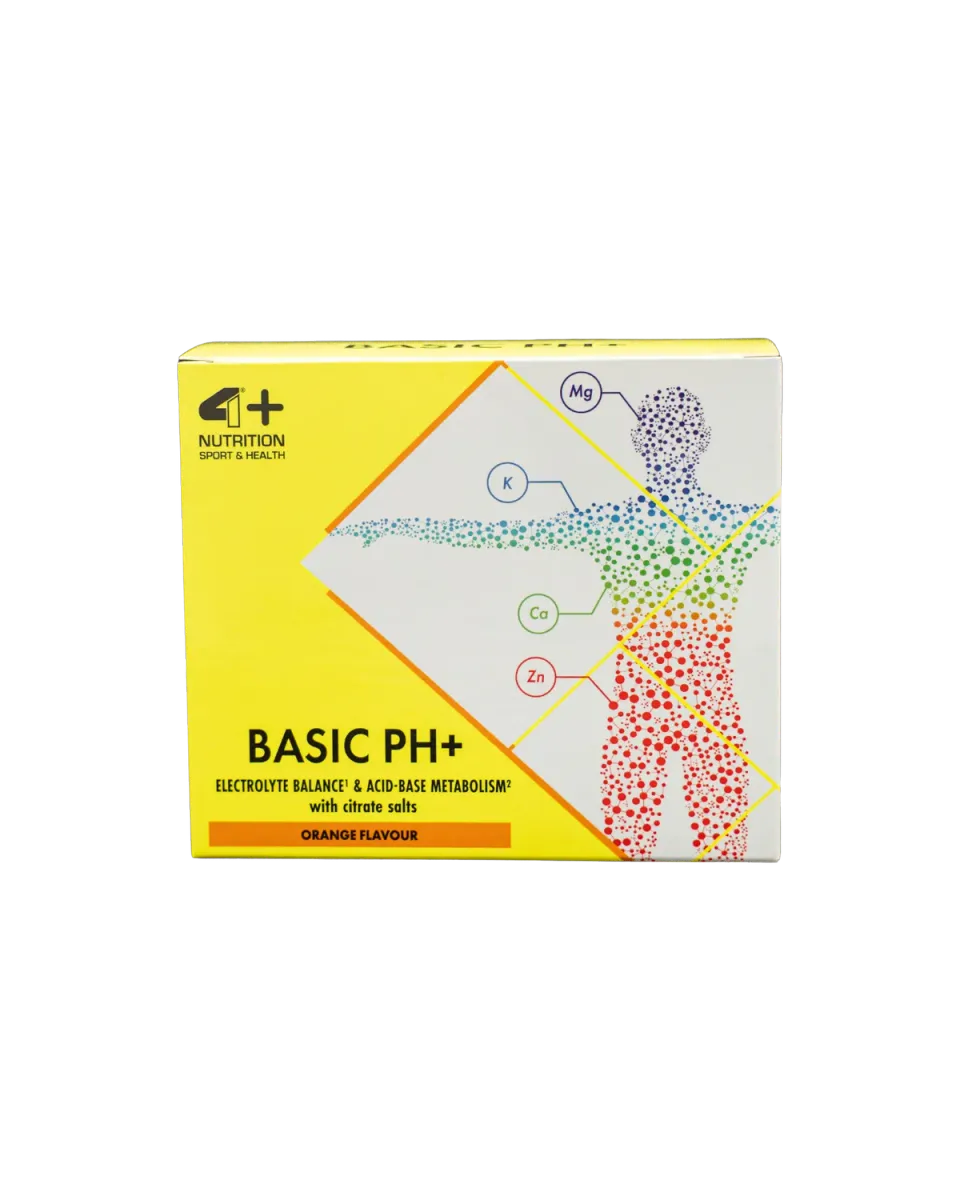 4 Plus Nutrition Basic PH+ Sali 30 Bustine Orange