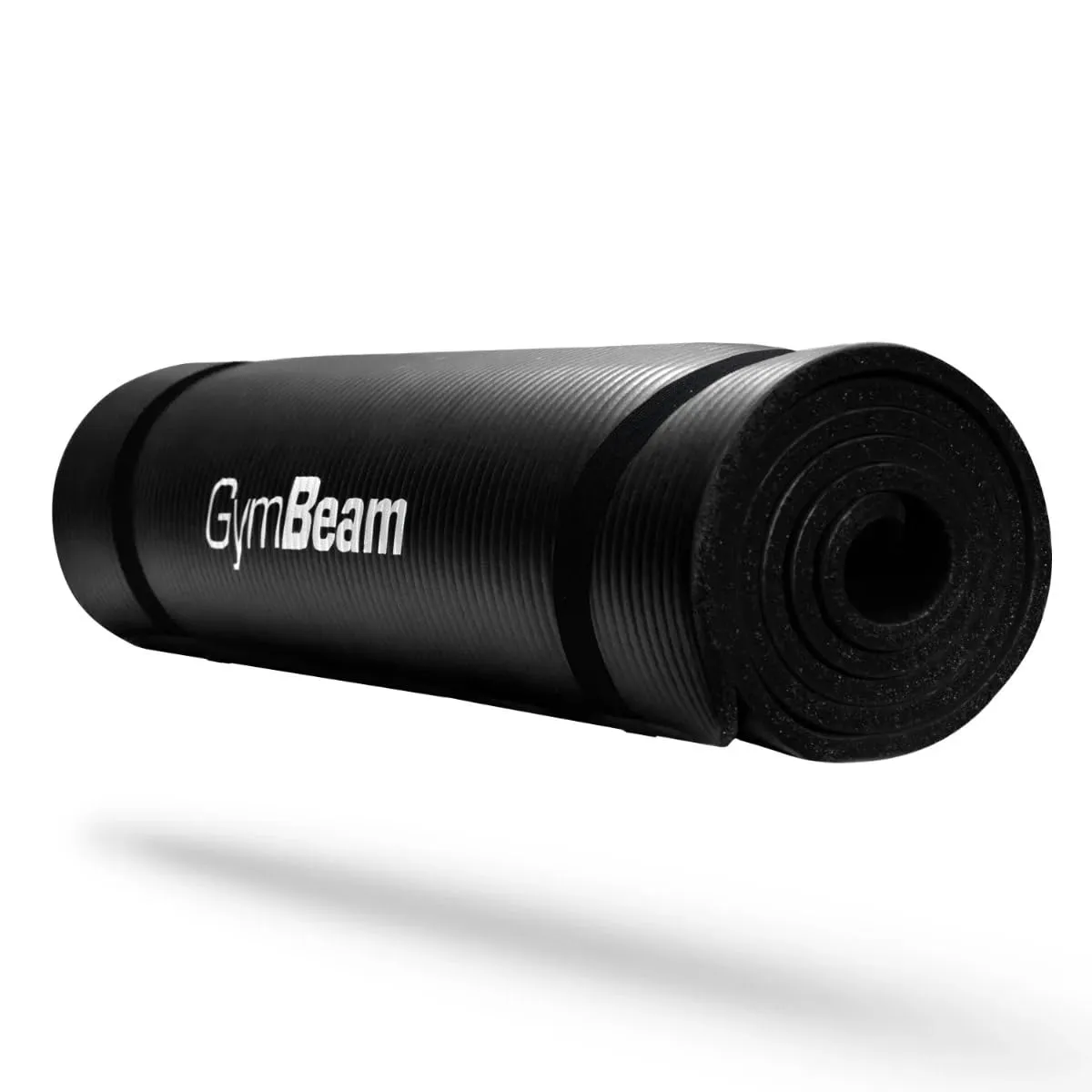 GymBeam Tappetino Yoga Antiscivolo Nero 180x61x1 cm PVC