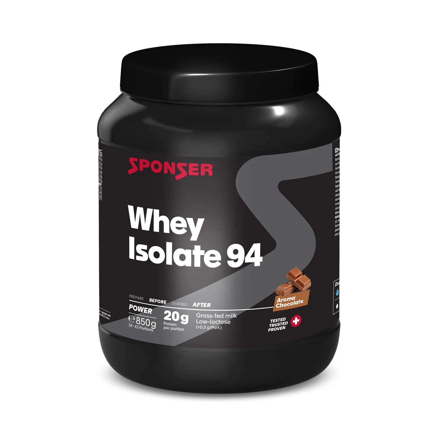 Sponser Whey Isolate 94 proteine cioccolato 425 g isolate